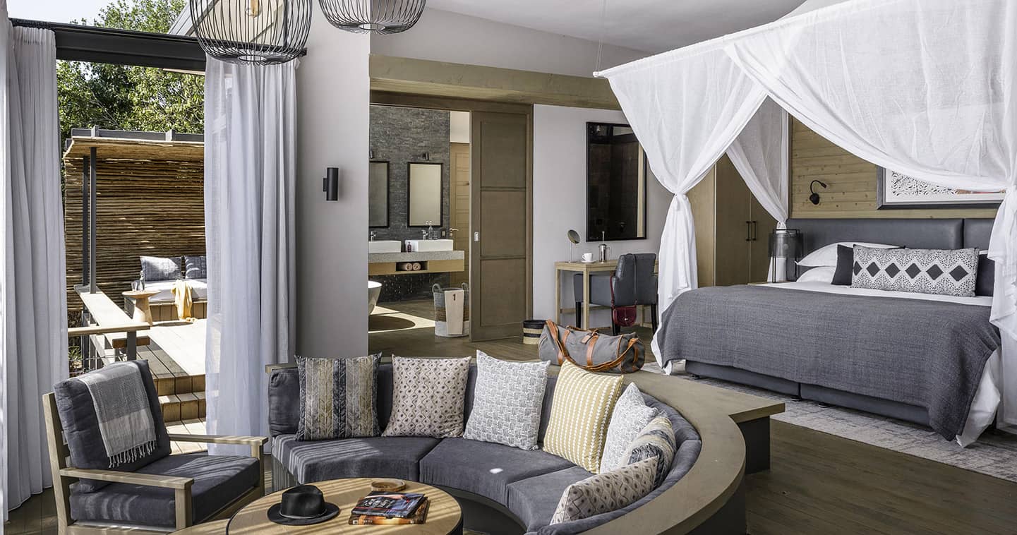 A suite at Sanctuary Olonana in Kenya